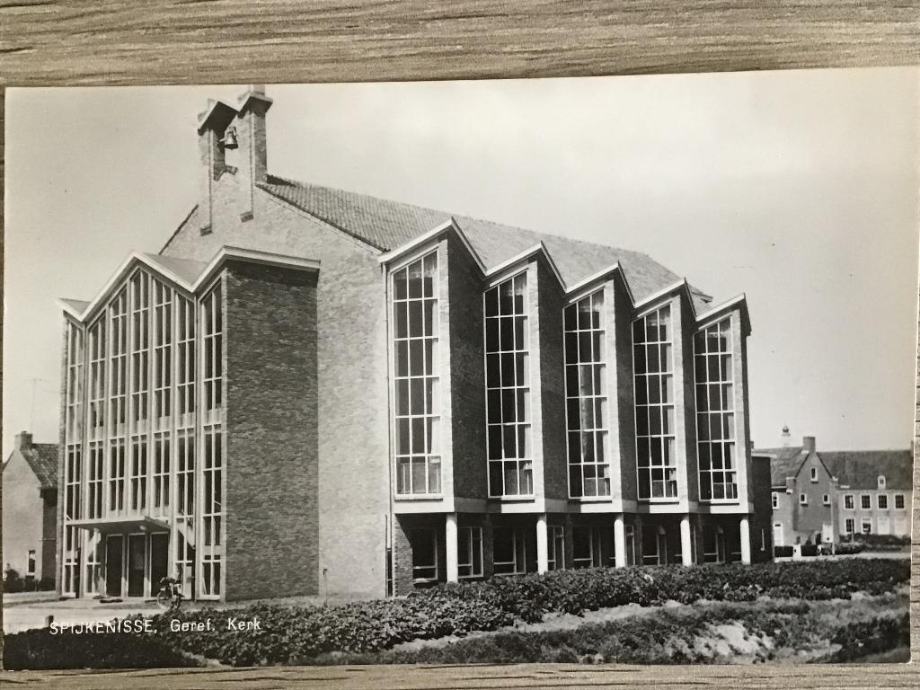 Spijkenisse Geref. Kerk 1970, Verzamelen, Verzenden, 1960 tot 1980, Ongelopen, Zuid-Holland