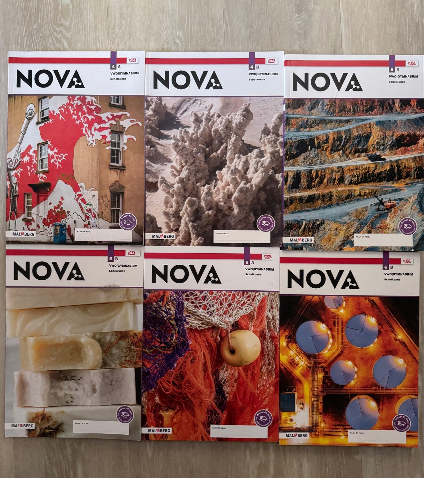 Nova Scheikunde VWO 4, 5, 6 Malmberg Boekenpakket, Ophalen of Verzenden, Zo goed als nieuw, VWO, Scheikunde