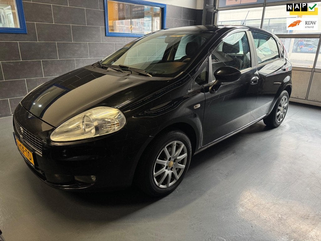 Fiat Grande Punto 1.4 Dynamic - Airco - Elektr Ramen - Nw. a, Auto's, Voorwielaandrijving, 4 cilinders, 400 kg, Grande Punto