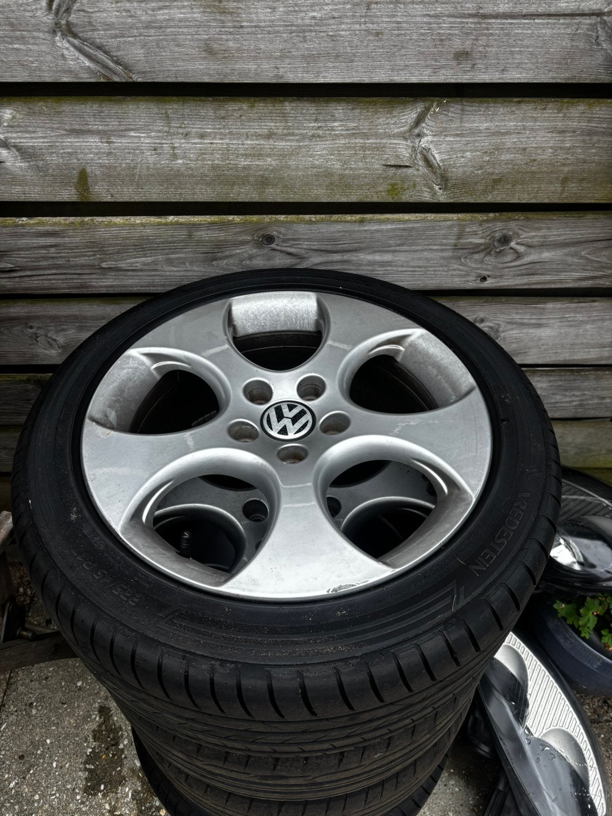 Golf GTI 17inch wielen, Auto-onderdelen, Banden en Velgen, Ophalen, Velg(en), 17 inch, Zomerbanden