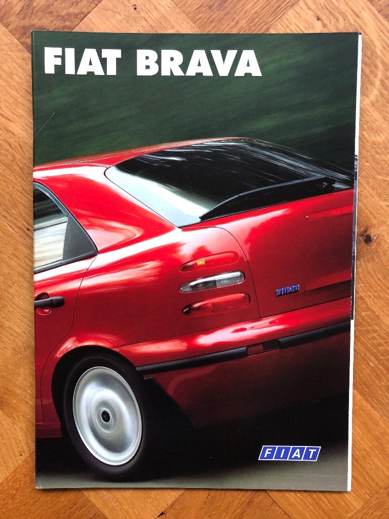 Fiat Brava folder 1995, Nieuw, Ophalen of Verzenden, Overige merken, Fiat