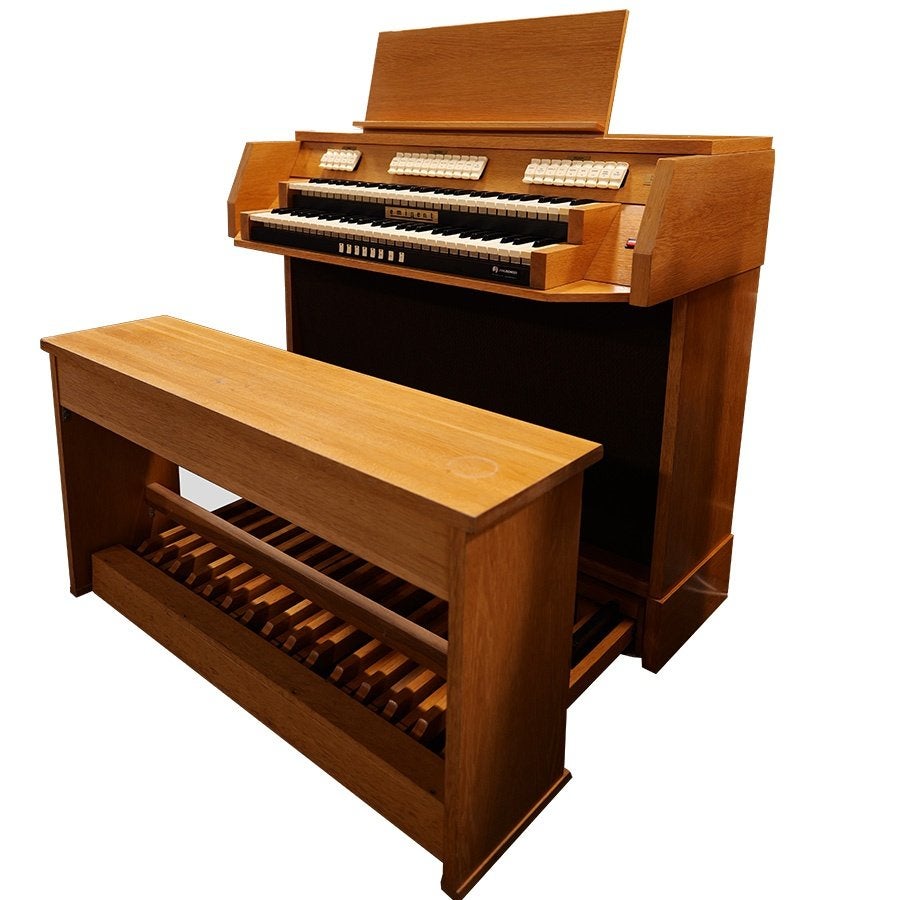 Eminent DCS200 Occasion Orgel Blank Eiken, 2 klavieren, Gebruikt, Eminent Orgelbouw BV, Ophalen of Verzenden