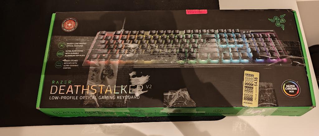 Razer deathstalker V2 (Qwertz), Computers en Software, Toetsenborden, Gaming toetsenbord, Nieuw, Ophalen of Verzenden, Overige indelingen