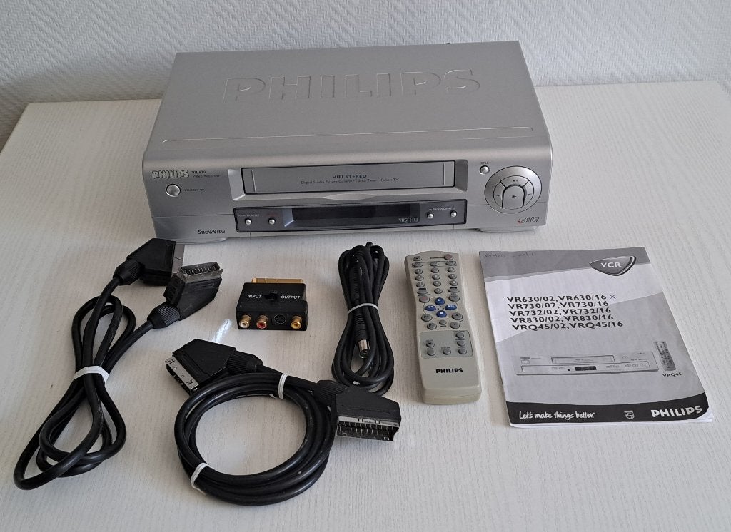 VHS video recorder(Philips), Gebruikt, Alle leeftijden, Overige genres, Ophalen of Verzenden