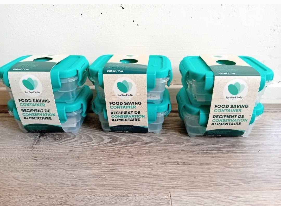Vershoudbakjes/Vershoudbakjes/Voedselcontaiener 2x 200ML., Huis en Inrichting, Ophalen, Nieuw