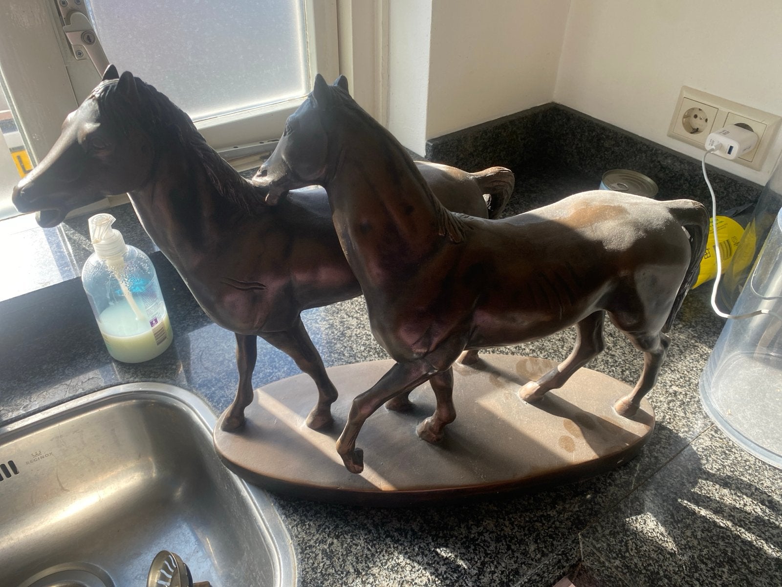 Vintage Austin Prod Paardenbeeld - 1969, Ophalen, 50 - 100 cm, Zoogdier, Gemerkt