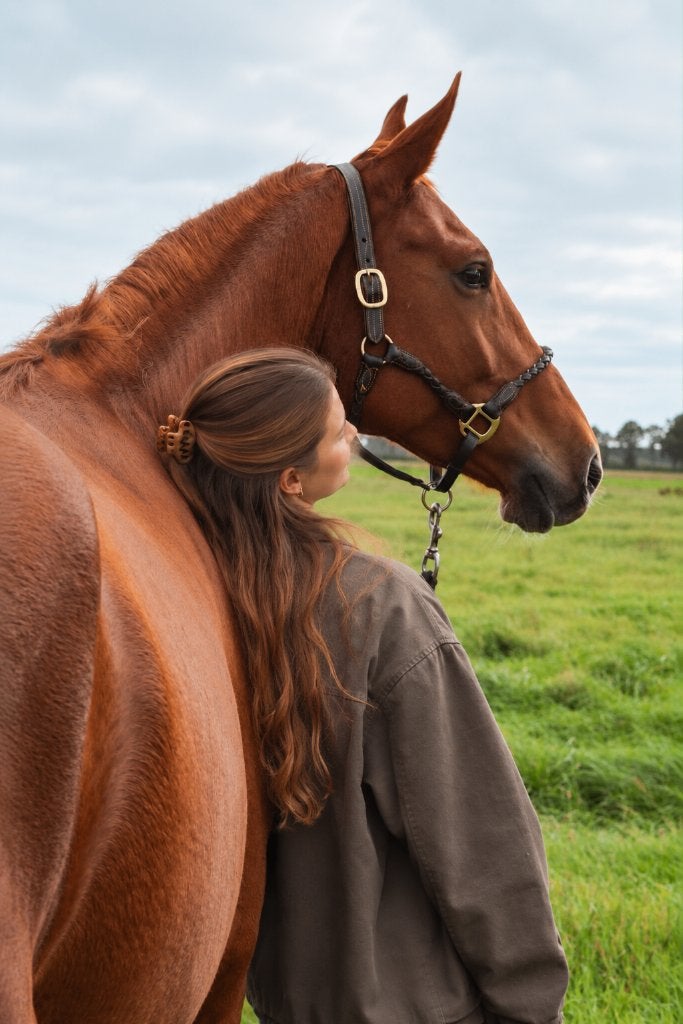 Te koop: prachtige merrie met veel sportpotentie, Dieren en Toebehoren, Merrie, Springpaard, Met stamboom, 170 tot 175 cm