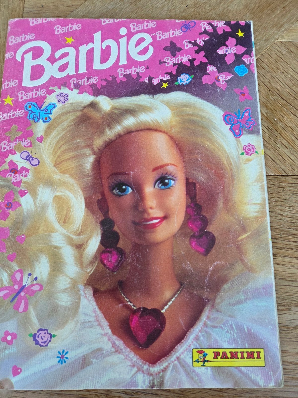 Vintage Panini Barbie Stickerboek compleet, Ophalen of Verzenden, Zo goed als nieuw, Overige typen