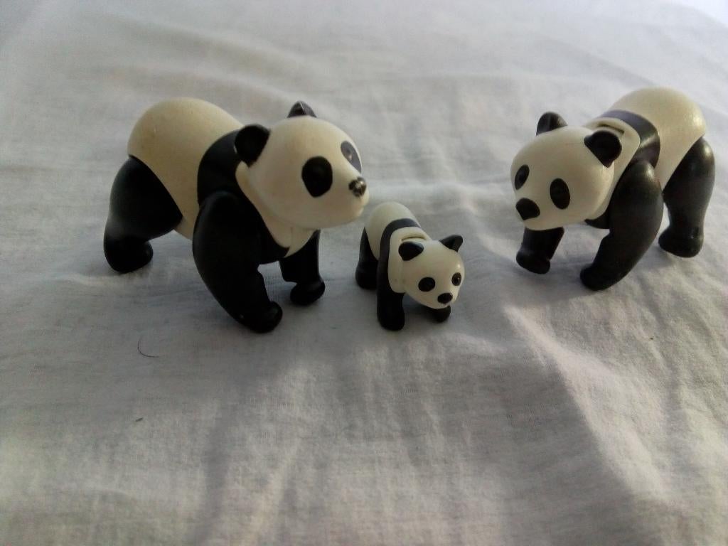 Playmobil 7896 panda familie, Ophalen of Verzenden, Gebruikt, Complete set