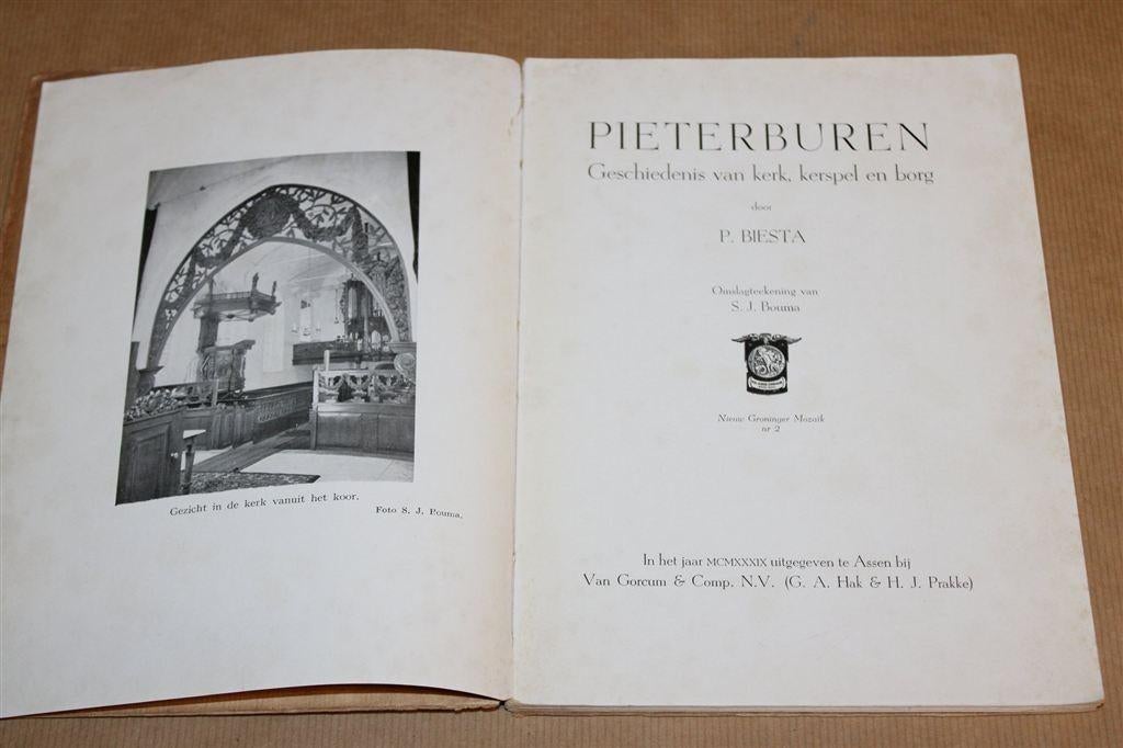 Pieterburen [1939] — Geschiedenis van Kerk, Kerspel & Borg, Ophalen of Verzenden, Gelezen