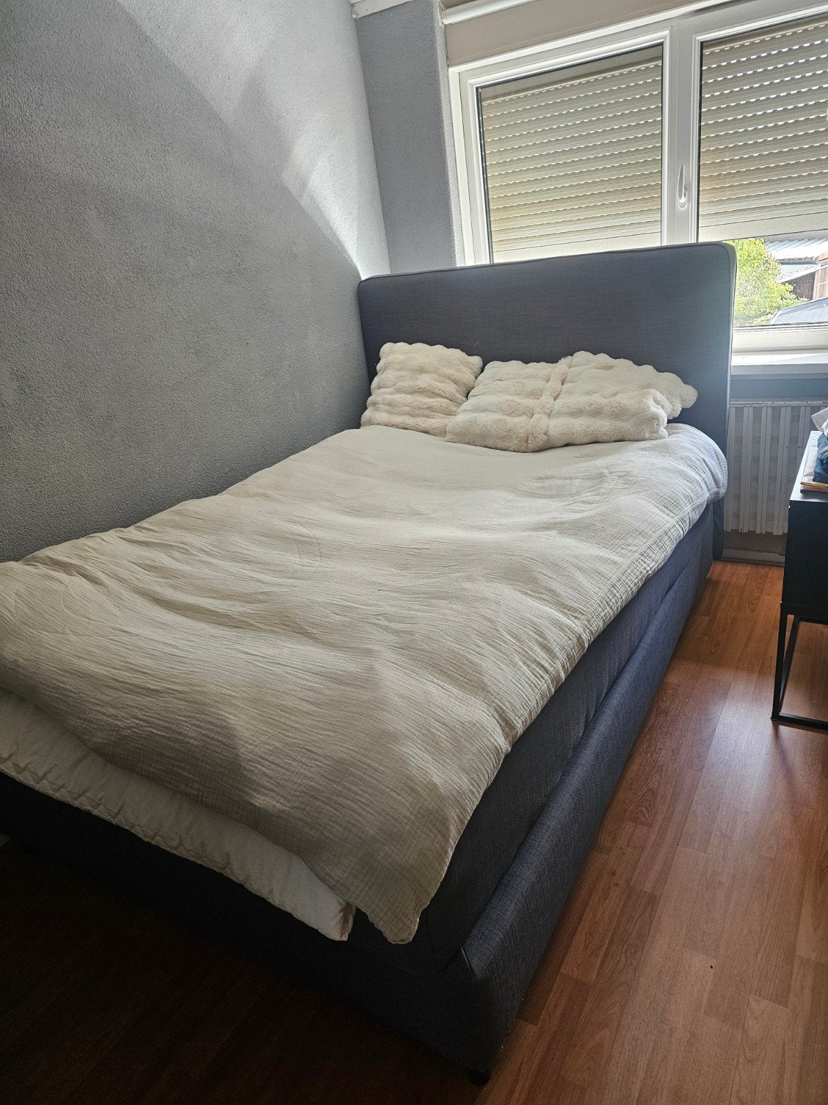 Comfortabel ikea twijfelaar incl matras en hoofdeinde, Huis en Inrichting, Ophalen, Gebruikt, Tweepersoons, 140 cm