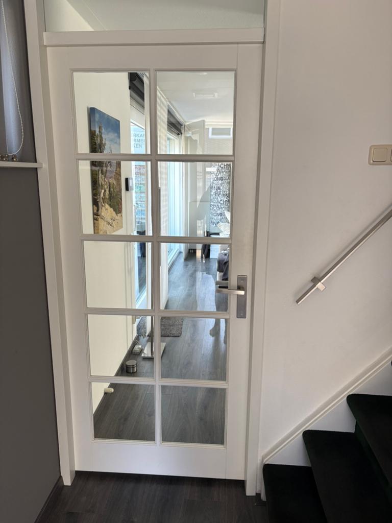 Binnendeur opdek 211,5x93, Doe-het-zelf en Verbouw, Deuren en Horren, Ophalen, Zo goed als nieuw, Binnendeur, 200 tot 215 cm