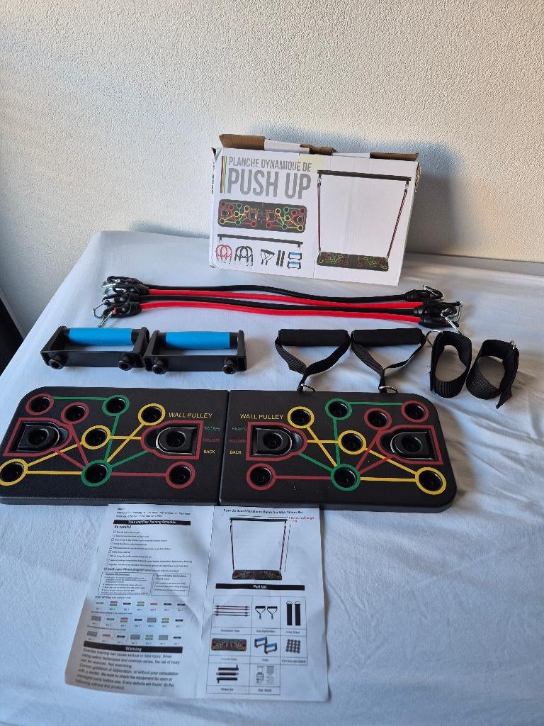 Push-up bar. Inclusief de bar stang., Ophalen of Verzenden, Zo goed als nieuw, Buik, Push-up steun