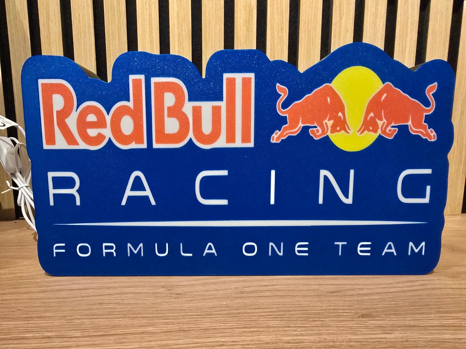 Nieuwe Red Bull Racing LED lamp, Ophalen of Verzenden, Nieuw
