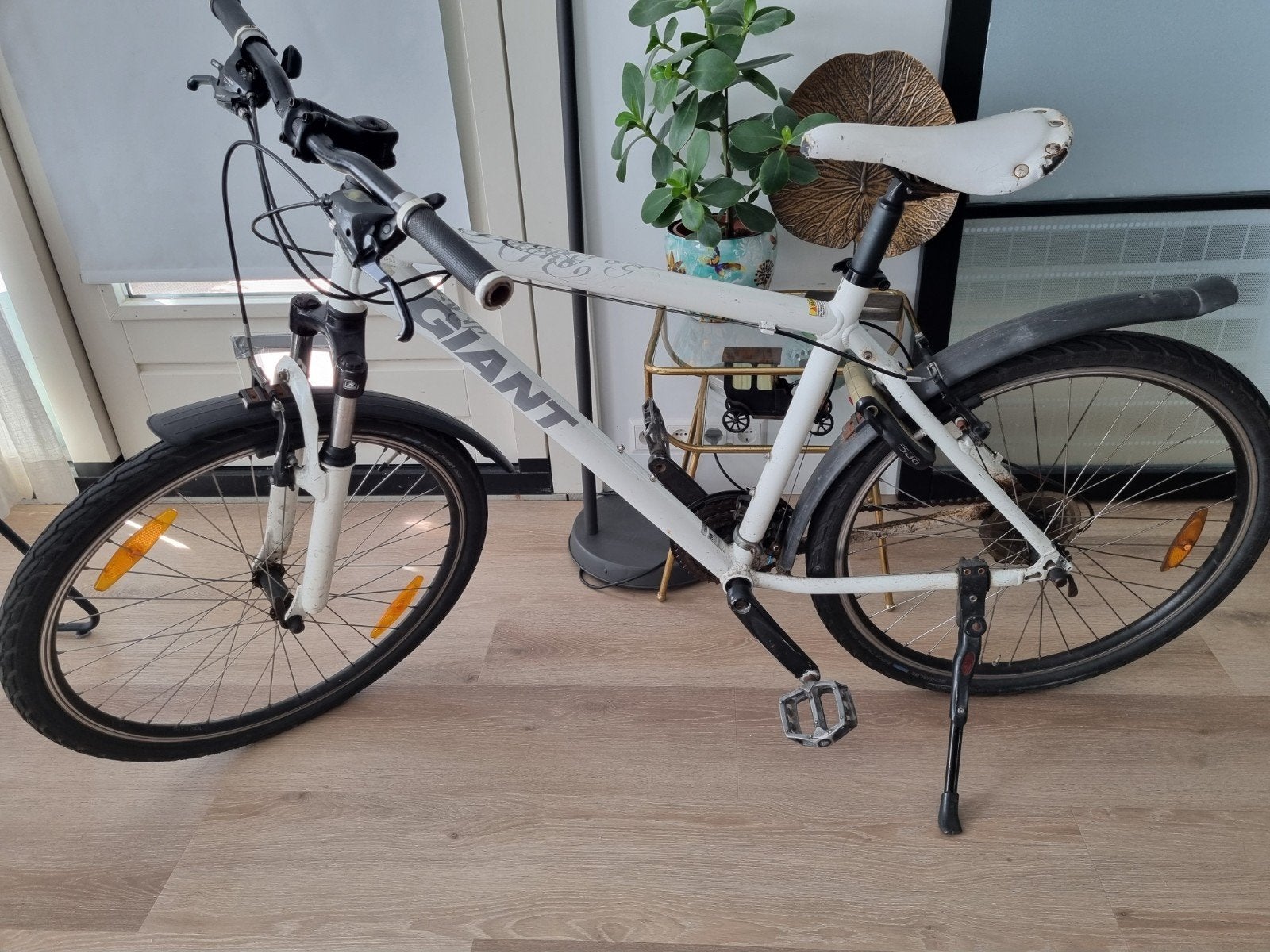 Giant fiets - Gebruikt, maar functioneel, Ophalen, Gebruikt, 26 inch, Velgrem