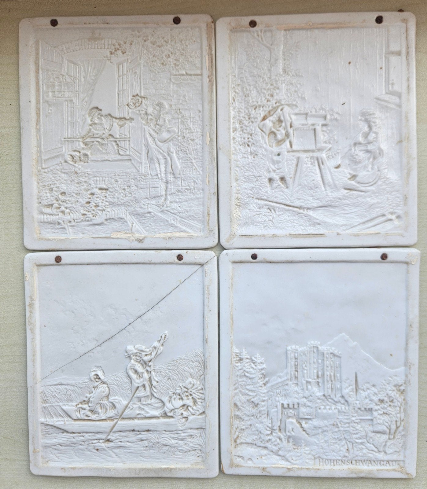Lithofanen, 4 stuks, Ophalen