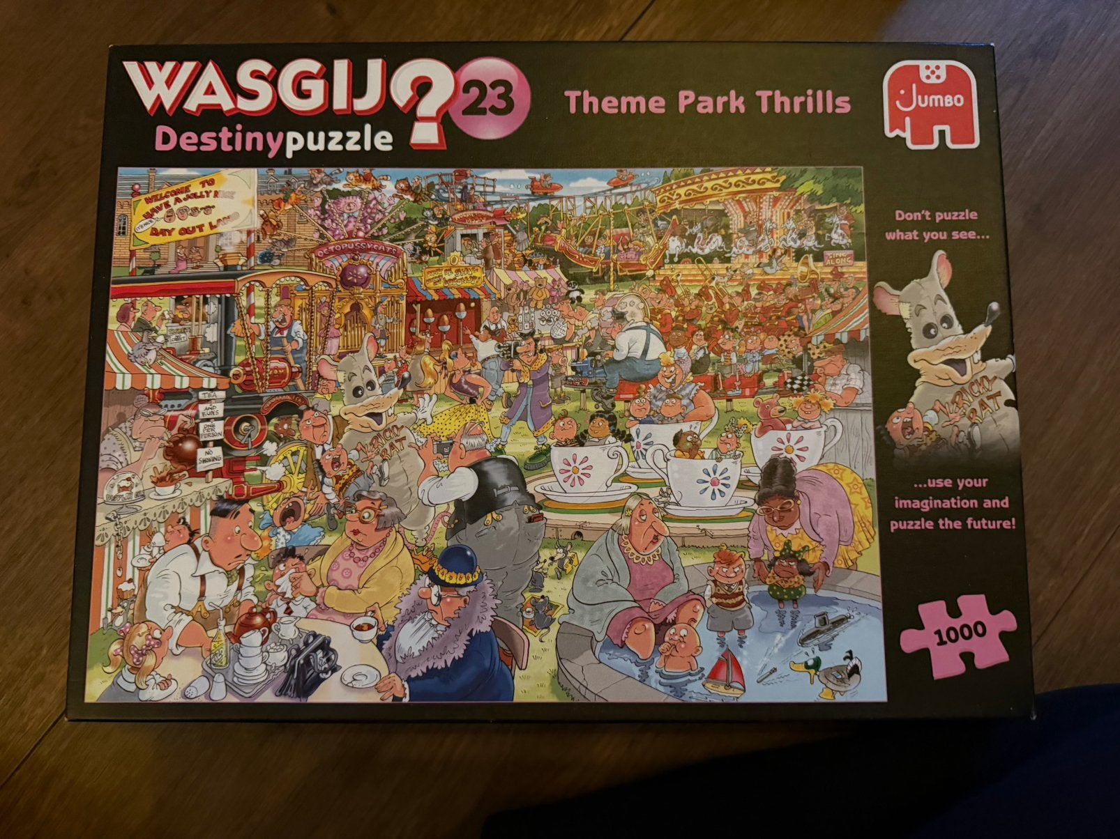 3 Wasgij Puzzels - ook per stuk te koop, Ophalen of Verzenden, 500 t/m 1500 stukjes, Gebruikt, Legpuzzel
