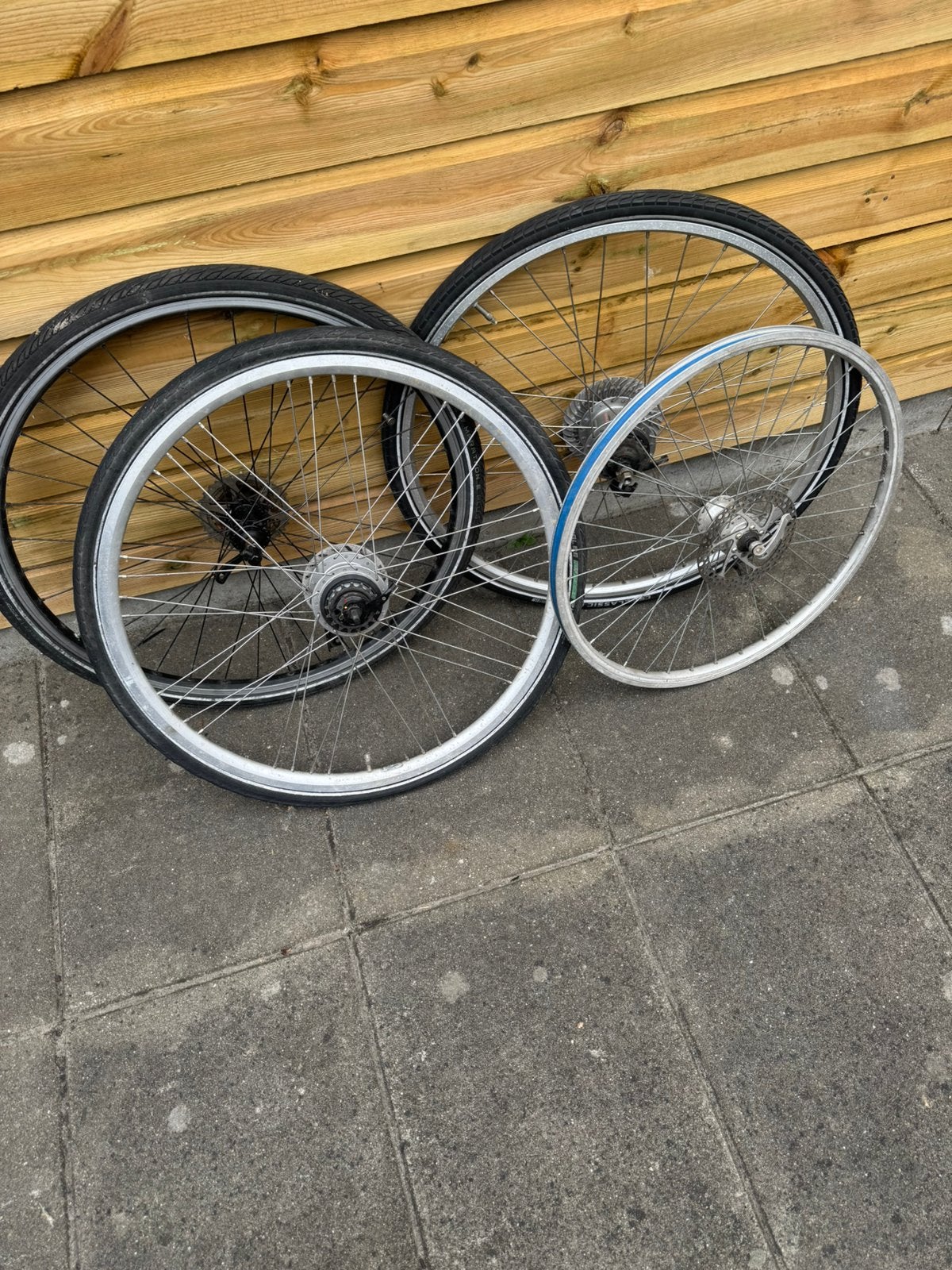 Achterwiel, Fietsen en Brommers, Fietsonderdelen, Ophalen, Zo goed als nieuw