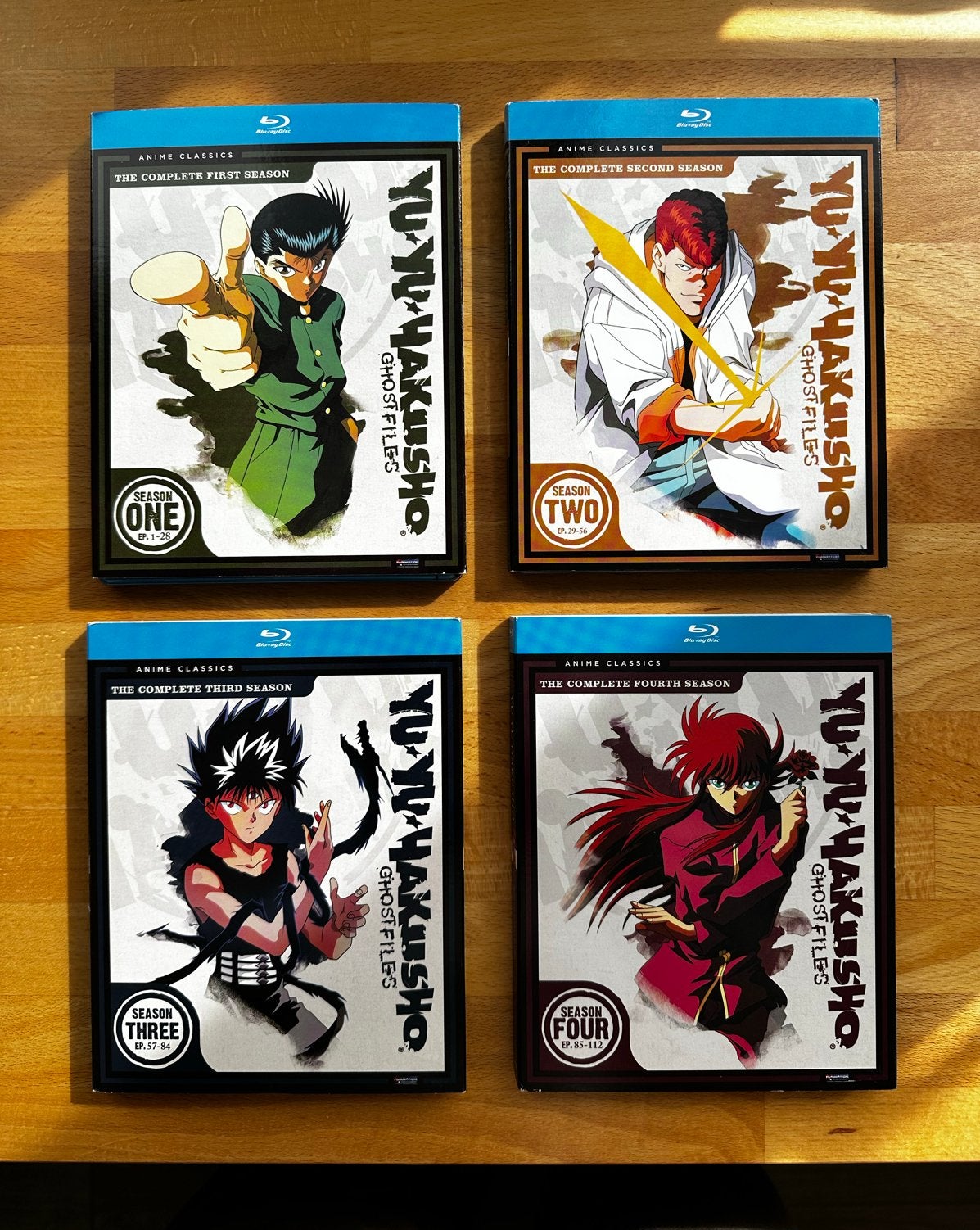 Yu Yu Hakusho Complete Series Blu-ray Season 1–4 – Anime, Engels, Serie, Anime (Japans), Engels
