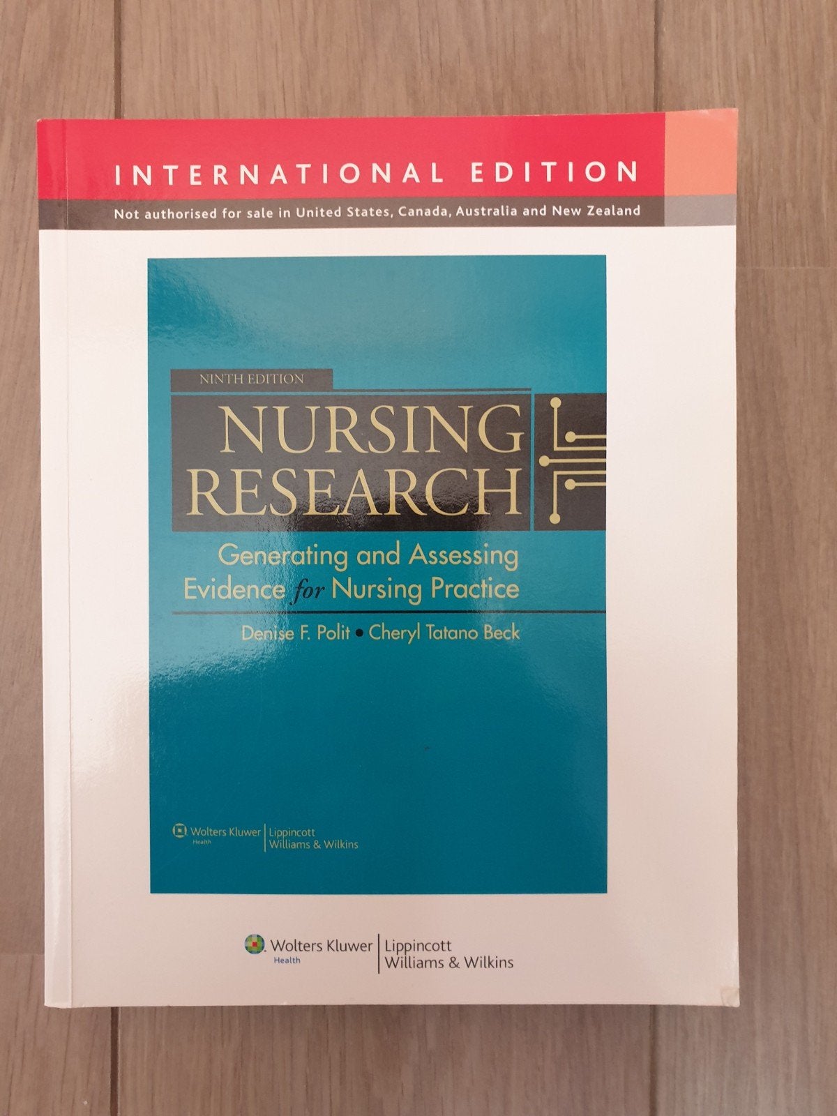 Boek nursing research - polit beck, Ophalen of Verzenden, Beta, Zo goed als nieuw, HBO
