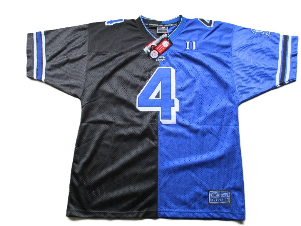 Duke blue devils football jersey by colosseum navy  black, Info@taurusvintage.nl, Nieuw, Kleding, Weg en land