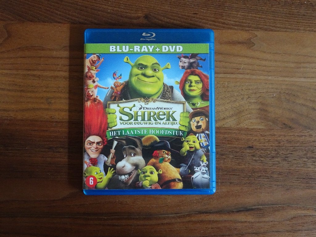 Shrek het laatste hoofdstuk Blu Ray, Cd's en Dvd's, Gebruikt, Film, Ophalen of Verzenden, Tekenfilms en Animatie