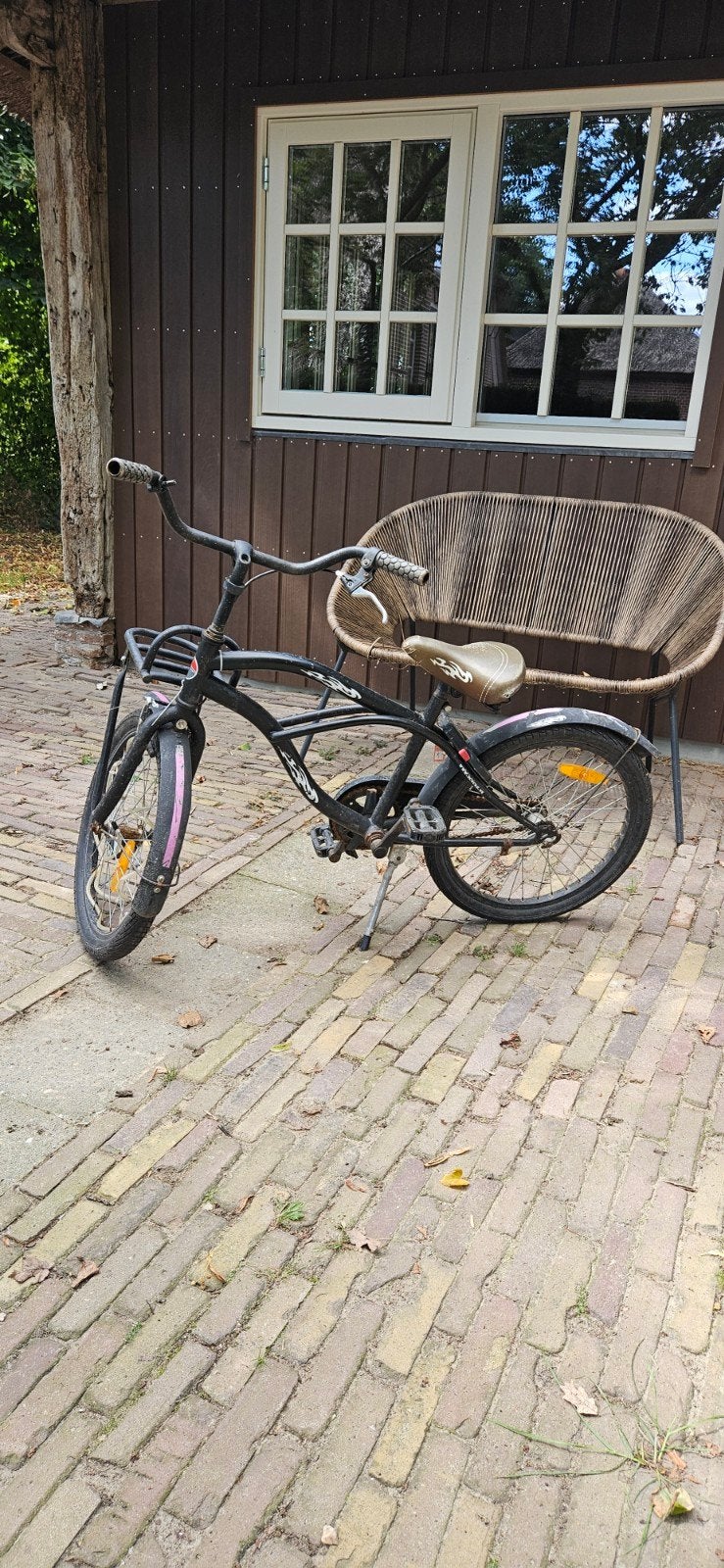 Gratis sterk fietsje 20 inch, Fietsen en Brommers, Ophalen, Gebruikt, Velgrem, 20 inch of meer