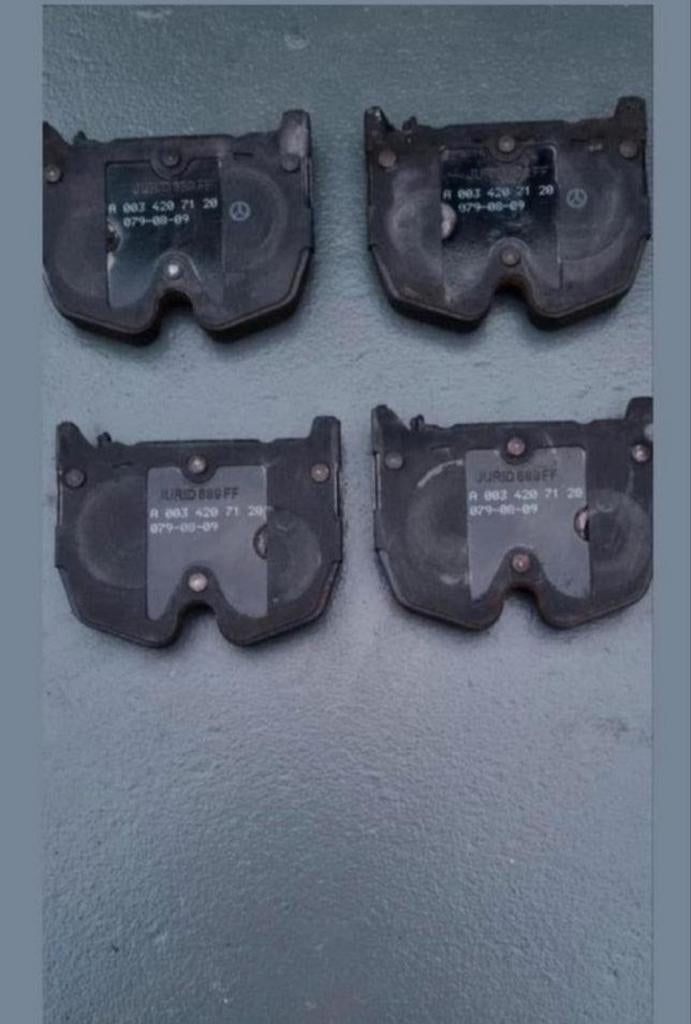 ZGAN ORGINELE REMBLOKKEN MERCEDES W211 E55 CLS55 E63, Ophalen of Verzenden