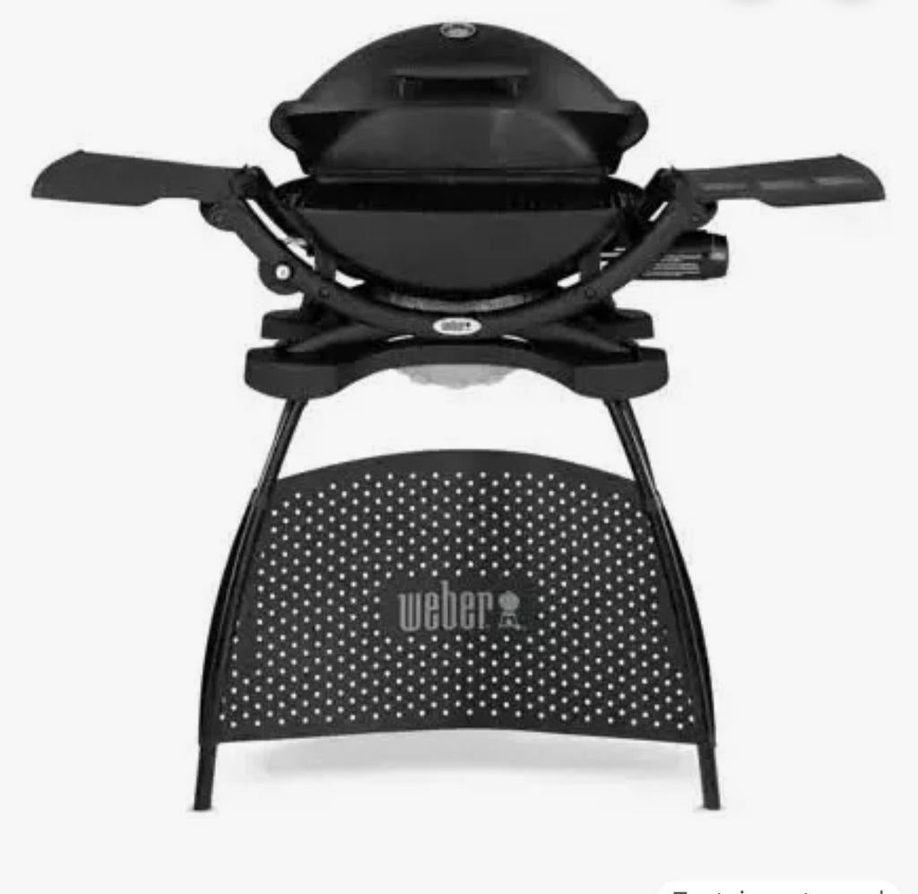 Weber Q 2200 stand zwart Gasbarbecue - Nieuw in doos, Ophalen of Verzenden, Nieuw