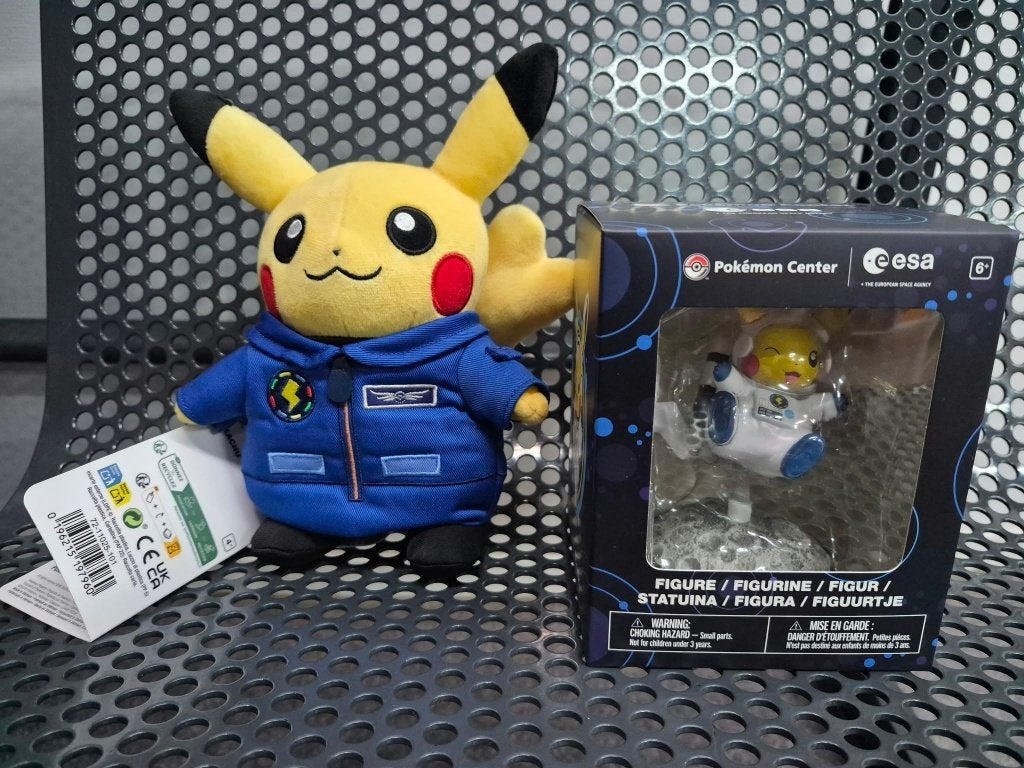 Combi ESA x Pokémon Pikachu figurine + astronaut pluche, Verzamelen, Ophalen of Verzenden, Nieuw