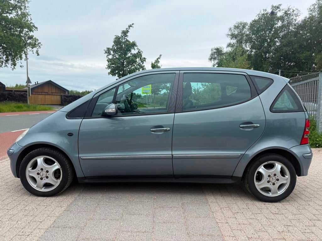 Mercedes-Benz A-klasse 140 Elegance Lang Airco Cruise Leder, Voorwielaandrijving, Stof, 4 cilinders, Bedrijf