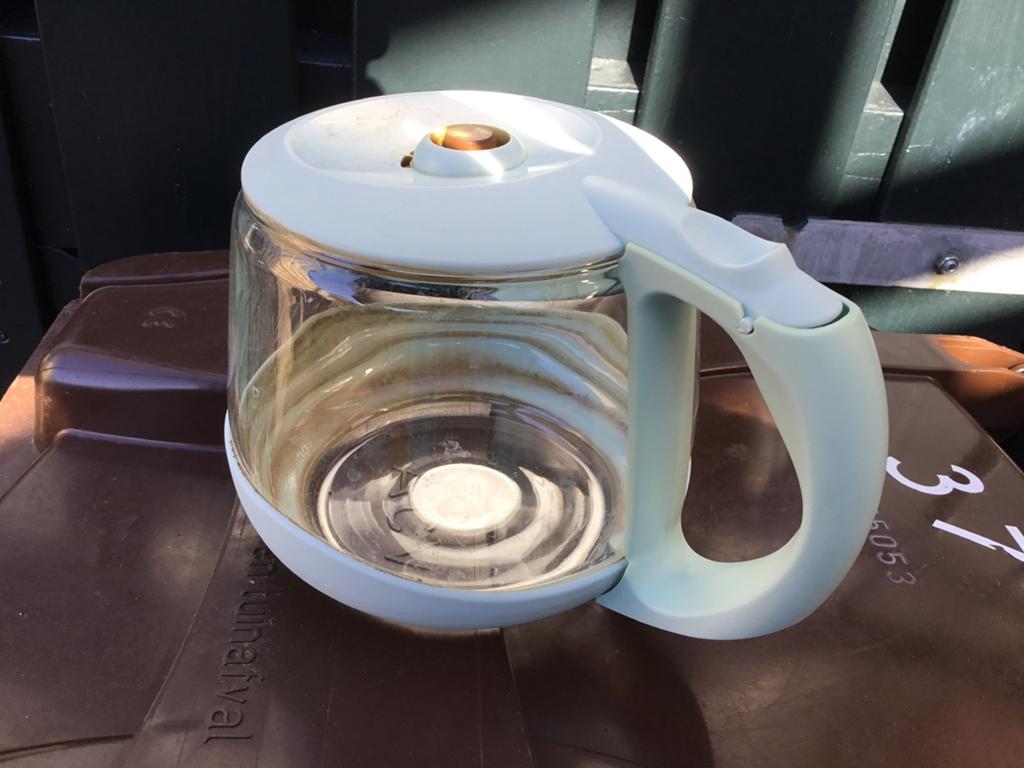 Koffiekan van een Quigg koffiezetapparaat, Witgoed en Apparatuur, Koffiezetapparaten, Ophalen of Verzenden, Gebruikt, Overige modellen