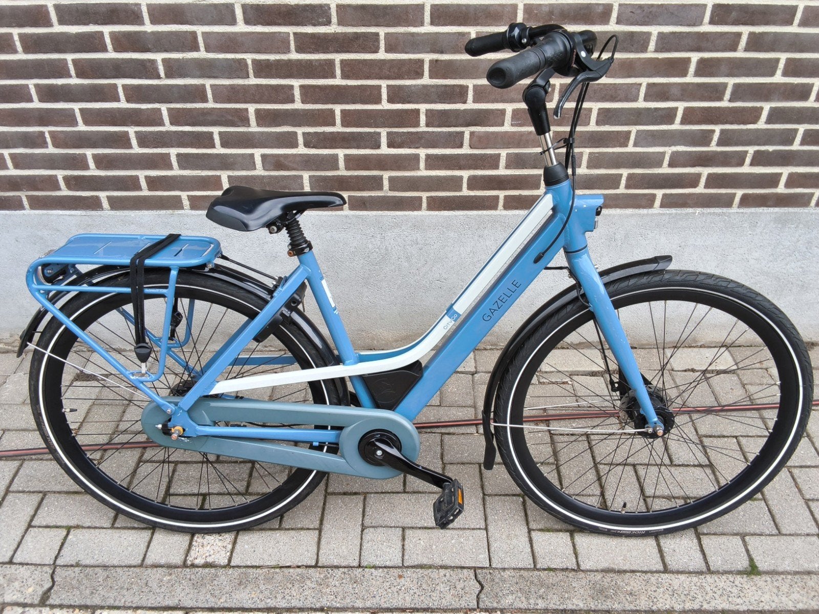 Gazelle damesfiets 7 versnellingen trommelrem 49 cmhoog, Ophalen, Gebruikt, Versnellingen, 50 tot 53 cm