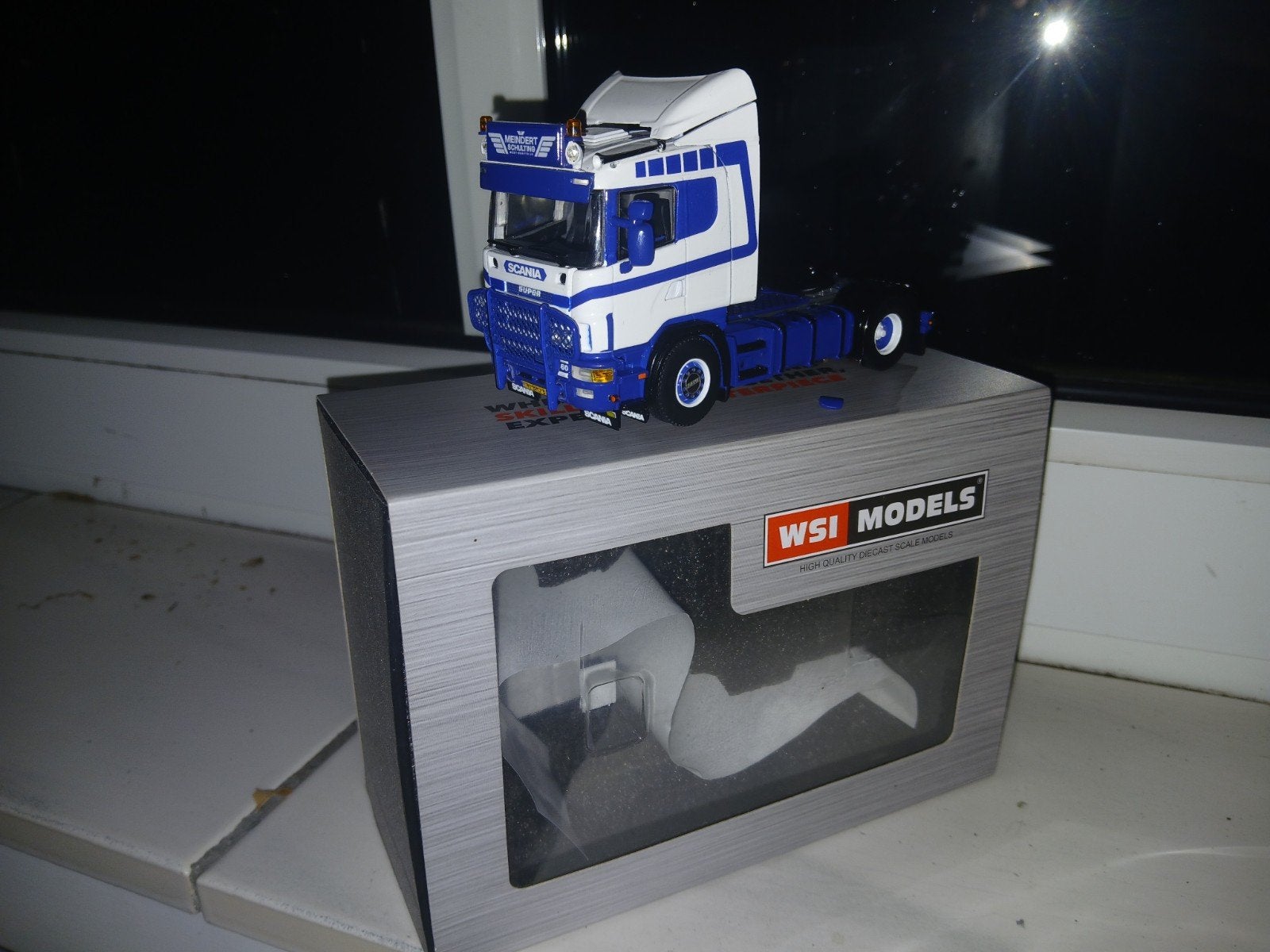 WSI Scania 144l Meindert, Overige merken, 1:32 tot 1:50, Nieuw, Ophalen of Verzenden