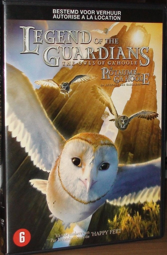 dvd legend of the guardians, Alle leeftijden, Ophalen of Verzenden, Zo goed als nieuw, Amerikaans