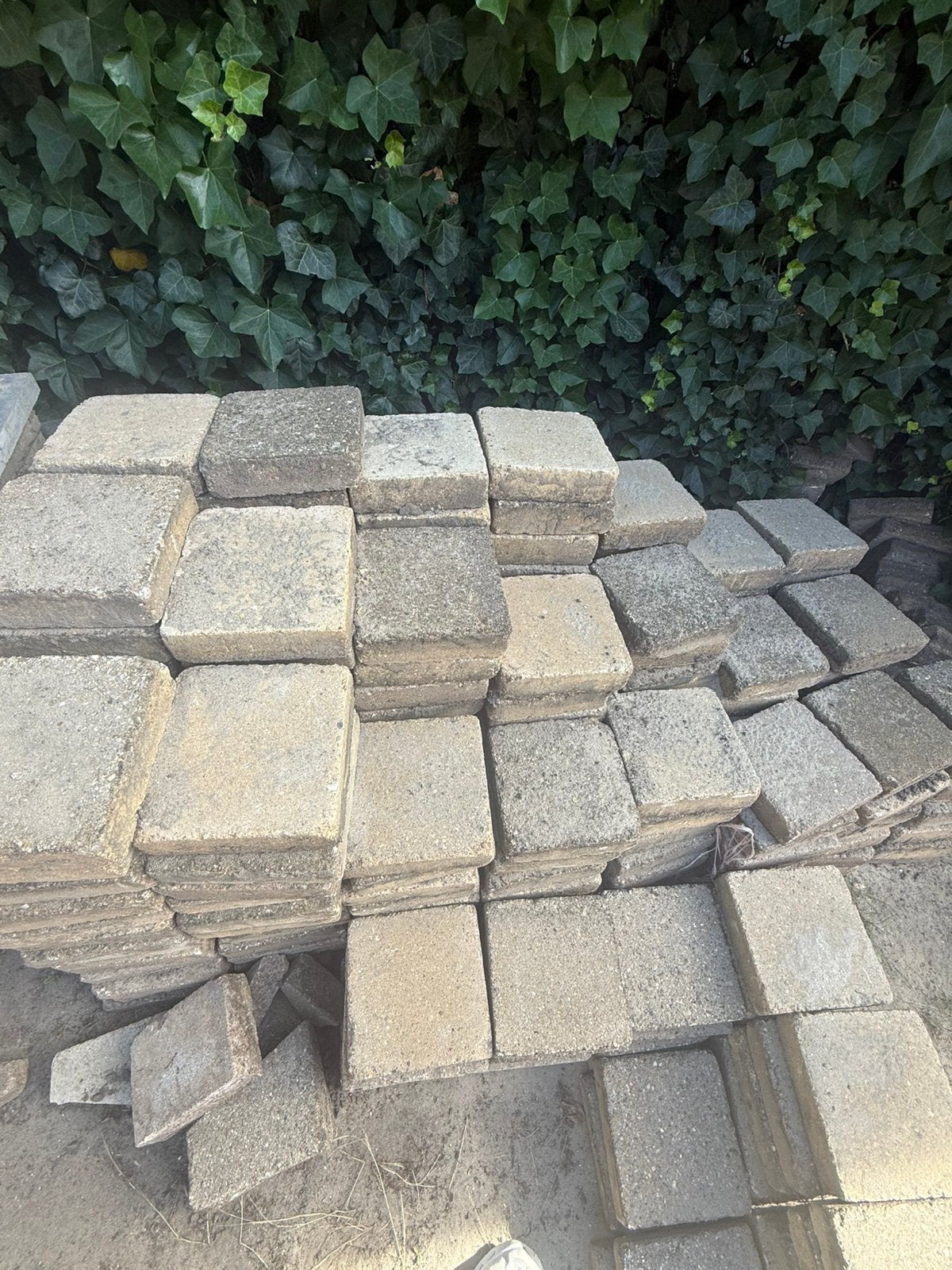 Tuin tegels, Tuin en Terras, Ophalen of Verzenden, Gebruikt, Beton, Terrastegels