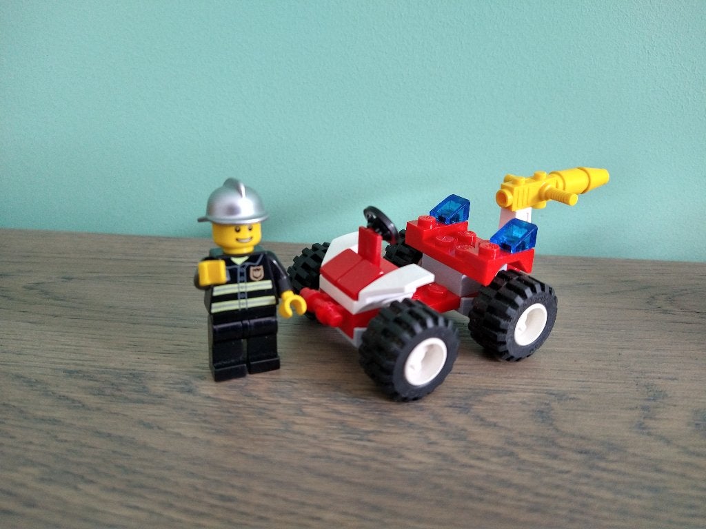 Lego city 30010 Brandweer fire chief 4x4, City, Lego, Ophalen of Verzenden, Zo goed als nieuw