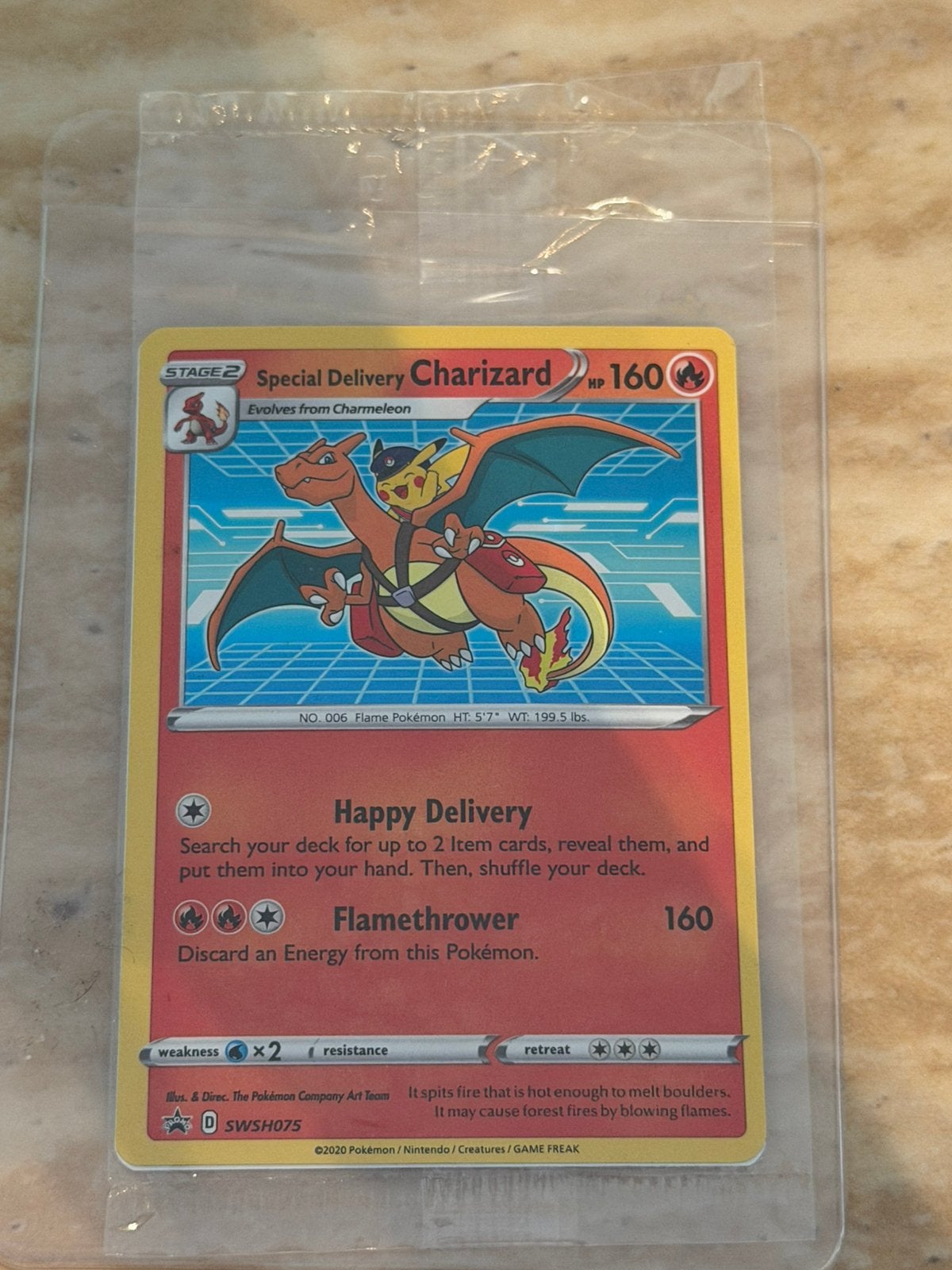 Special Delivery Charizard SEALED, Ophalen of Verzenden, Zo goed als nieuw