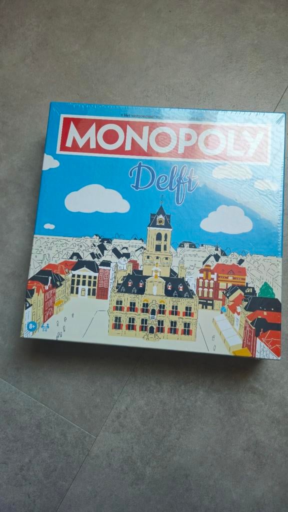 €40 Monopoly Delft (geseald nieuw), Ophalen of Verzenden, Nieuw