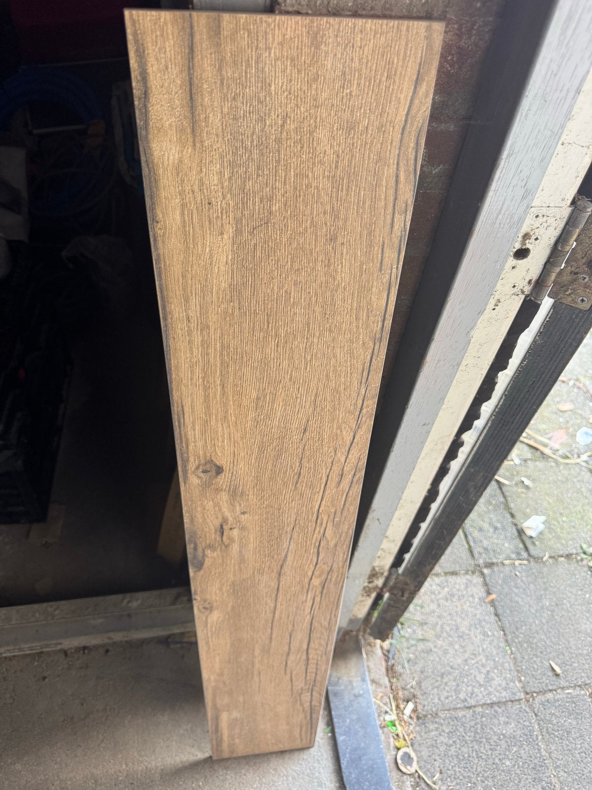 2 pakken houtlook tegels 120x20, Doe-het-zelf en Verbouw, Ophalen, 60 cm of meer, Keramiek, Nieuw