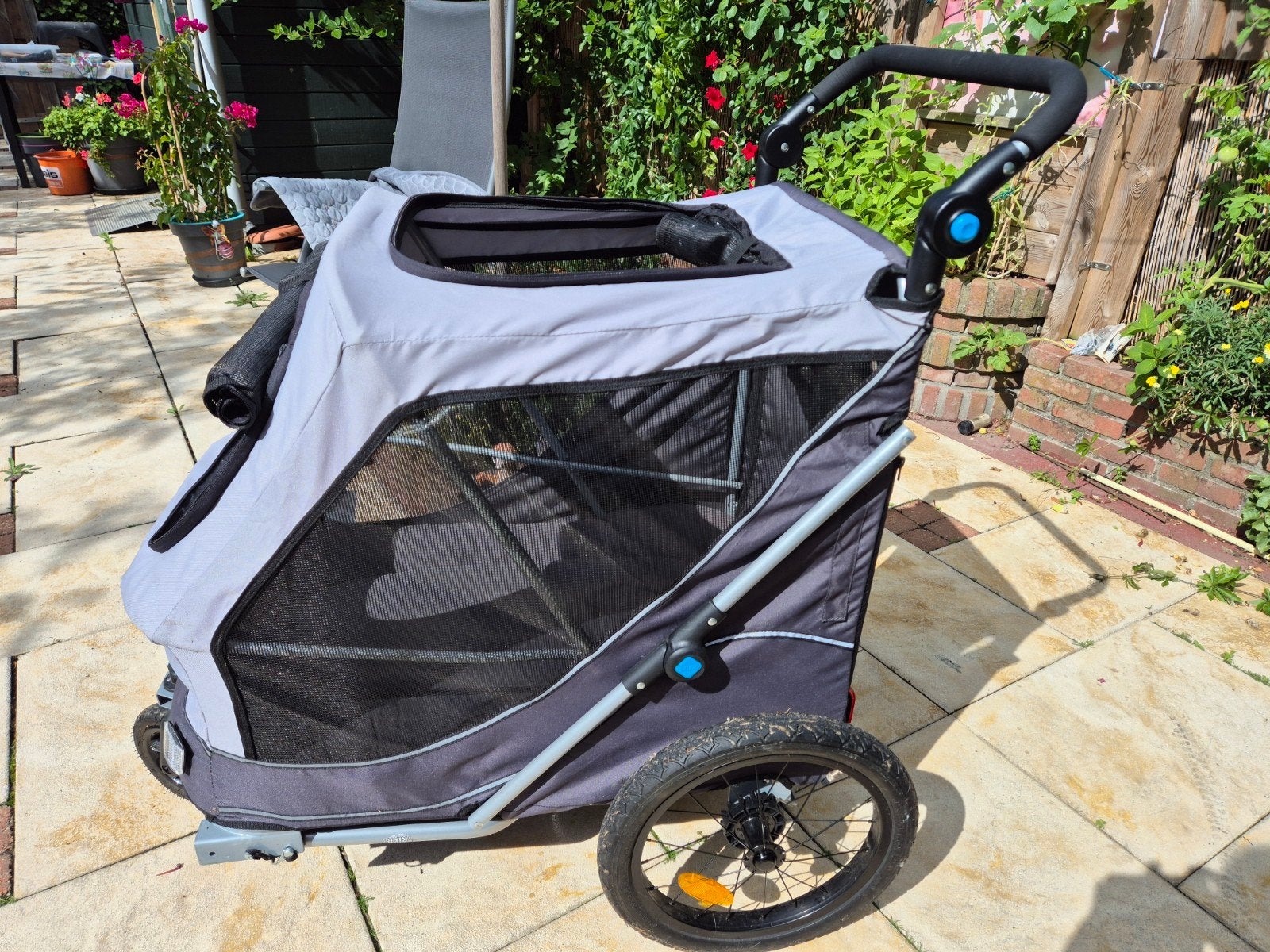 trixie buggy L, Dieren en Toebehoren, Honden-accessoires, Trixie, Ophalen, Zo goed als nieuw, Hondenbuggy