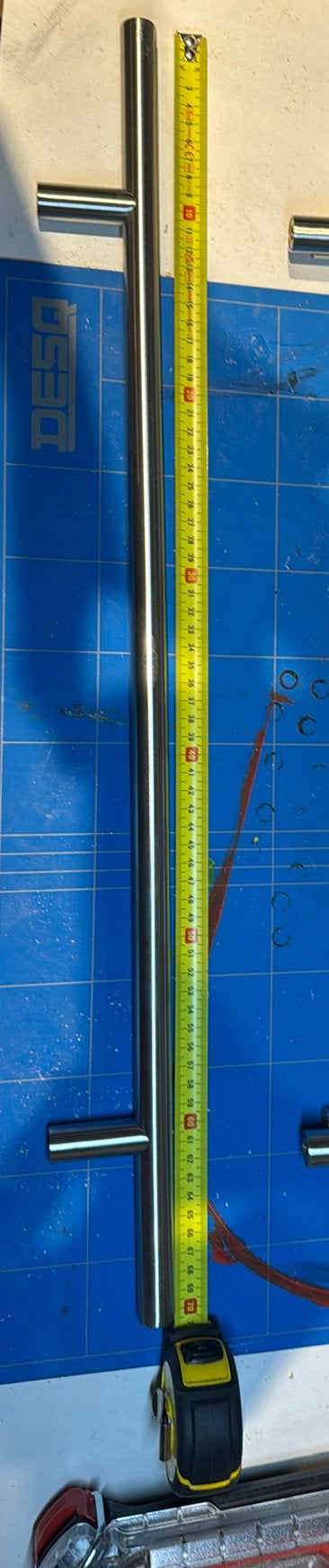 Deurgreep 70cm lang, Ophalen of Verzenden, Nieuw, Rvs