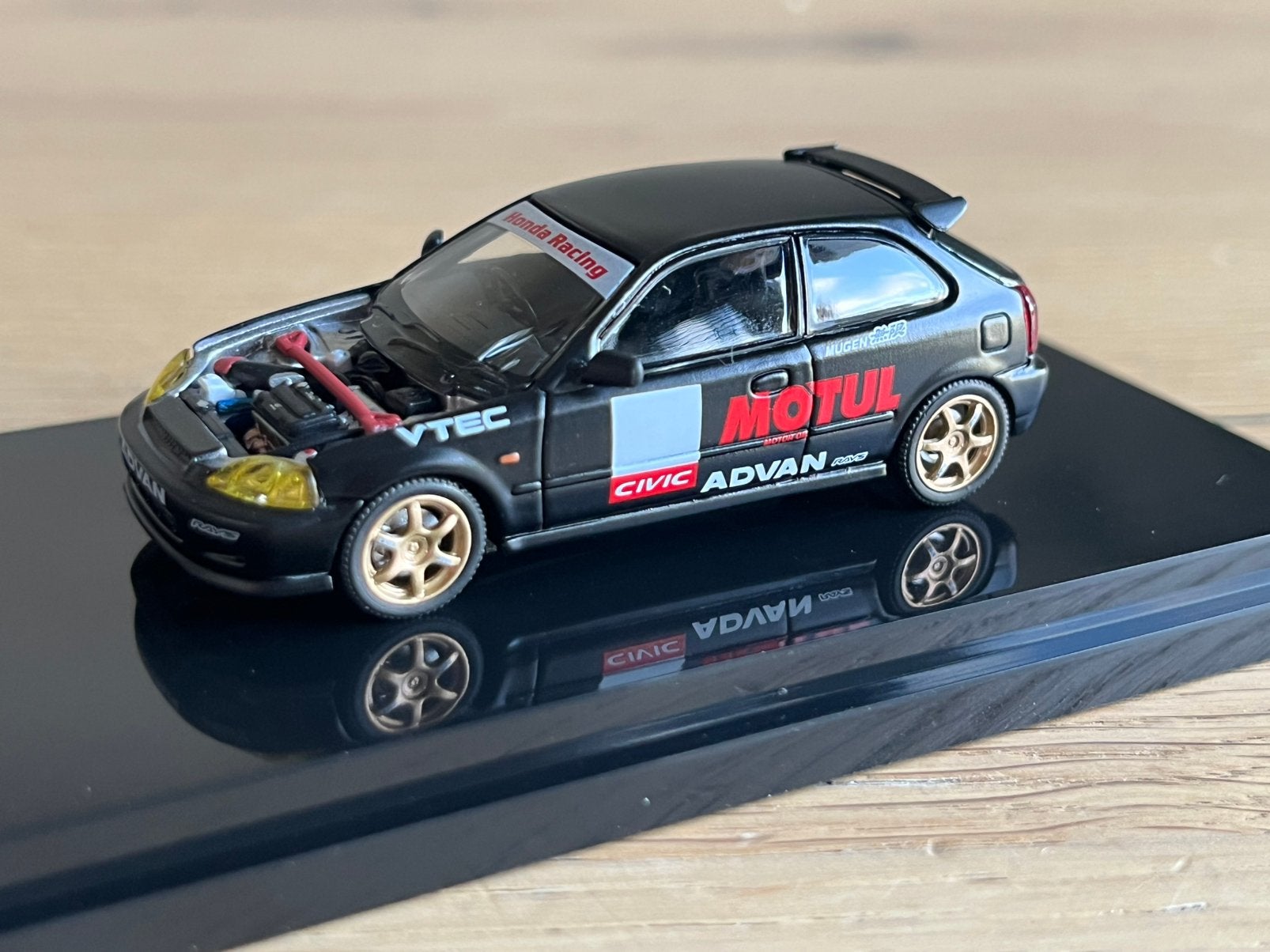 1:64 Motorhelix Honda Civic Type R (EK9) Racing Motul, Ophalen of Verzenden, Nieuw, Auto
