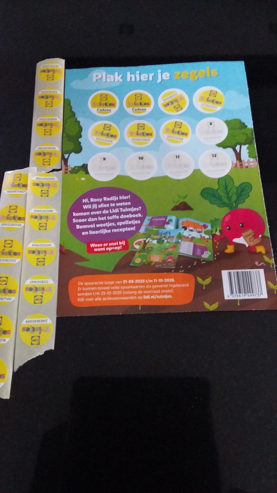 22 Lidl Tuintjes zegels, Verzamelen, Ophalen of Verzenden