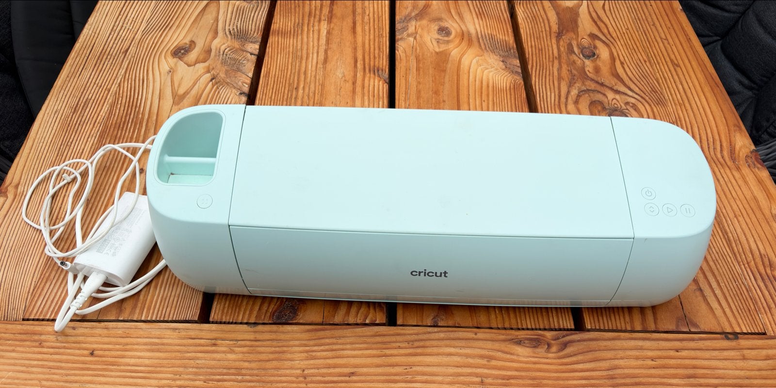 Cricut Explore 3 snijmachine + rollen stickerfolie, Ophalen, Groen, Zo goed als nieuw, Kunststof