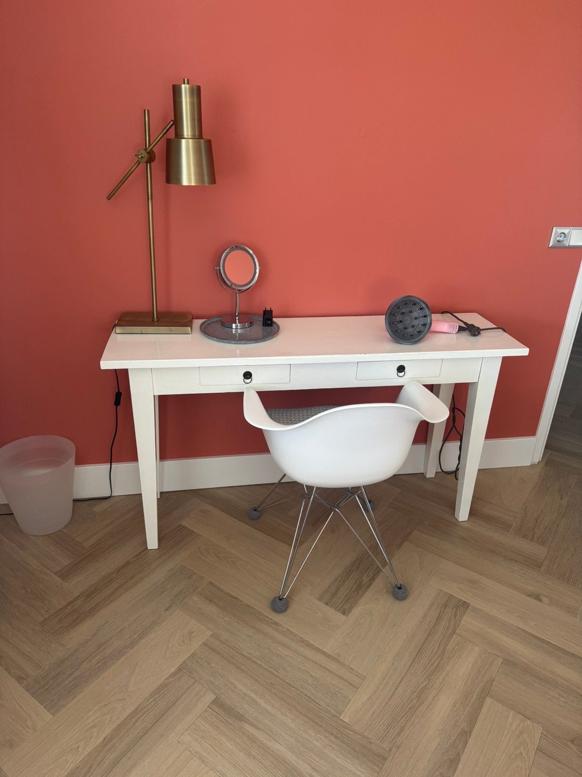 Sidetable/make up tafel, Ophalen, Gebruikt, 100 tot 150 cm, Minder dan 100 cm