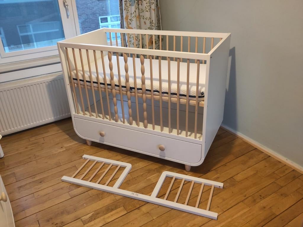 Myllra ledikant plus aerosleep matras, Ophalen, Gebruikt, Ledikant