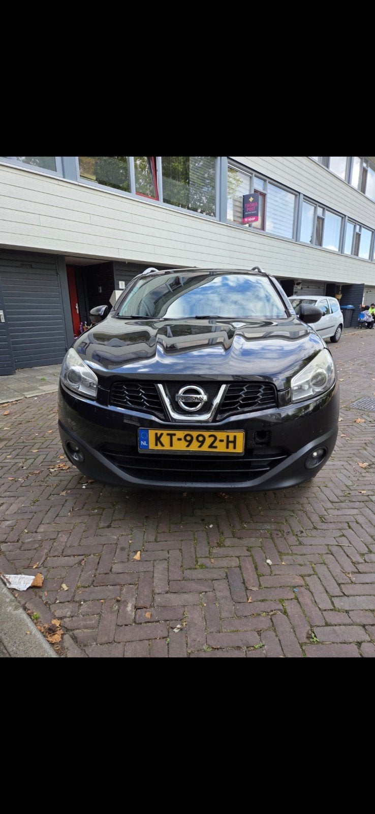 Nissan Qashqai 2.0 2WD CVT My2010 2011 Zwart, Auto's, 4 cilinders, Zwart, 1200 kg, Particulier