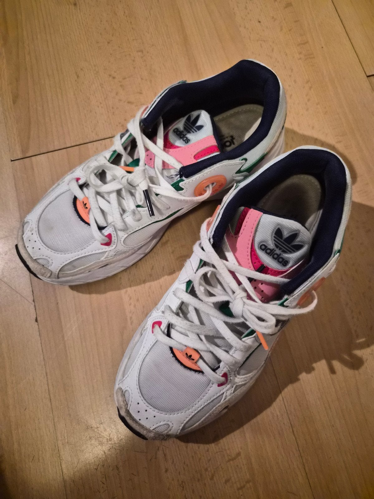 Adidas Falcon Dames Sneakers Maat 38, Adidas, Wit, Ophalen of Verzenden, Sneakers of Gympen