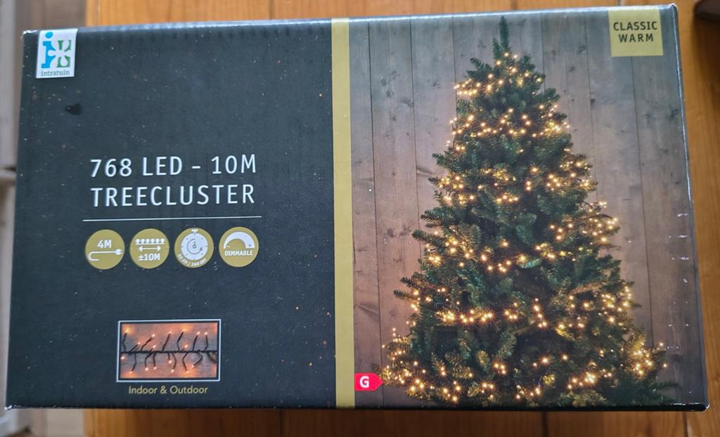Kerstverlichting treecluster, Diversen, Ophalen of Verzenden, Nieuw